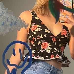 Floral flow Forever 21 top